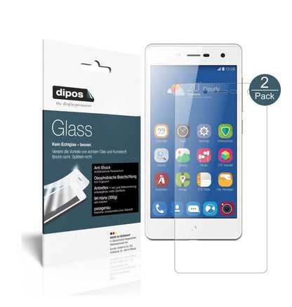 Matte Displayschutzfolie von dipos passend für ZTE Blade L7, 9H kratzfest und blasenfrei montiert