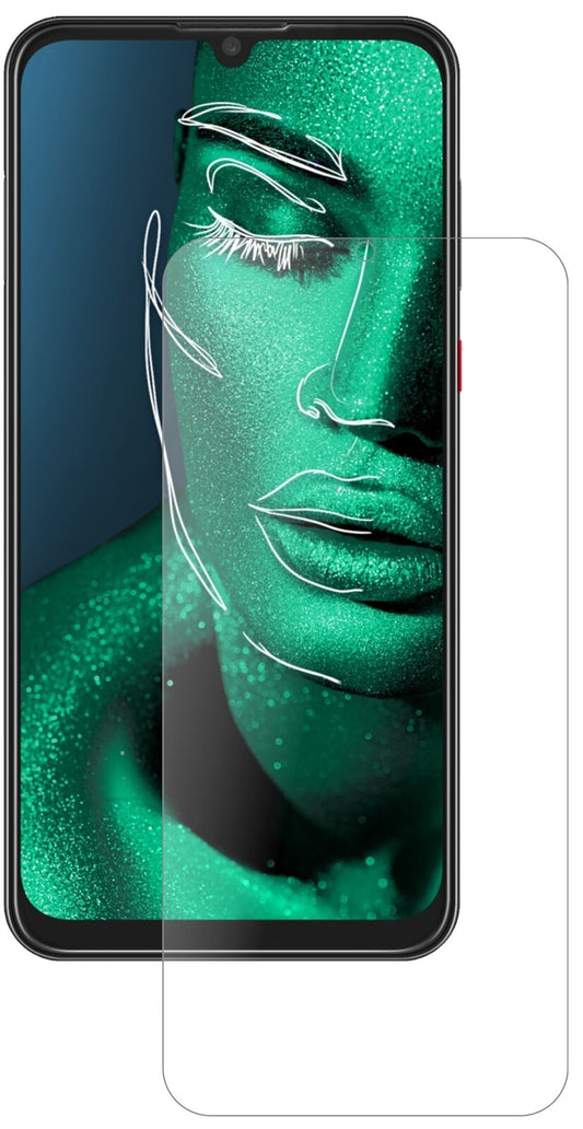 Matte Displayschutzfolie von dipos passend für ZTE Blade V10, 9H kratzfest und blasenfrei montiert