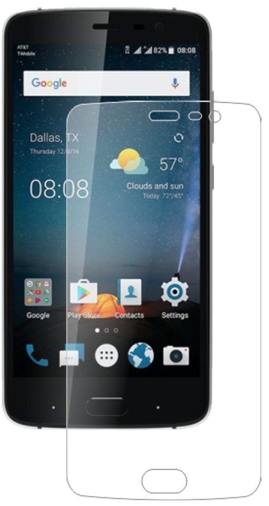 Matte Displayschutzfolie von dipos passend für ZTE Blade V8 Pro, 9H kratzfest und blasenfrei montiert