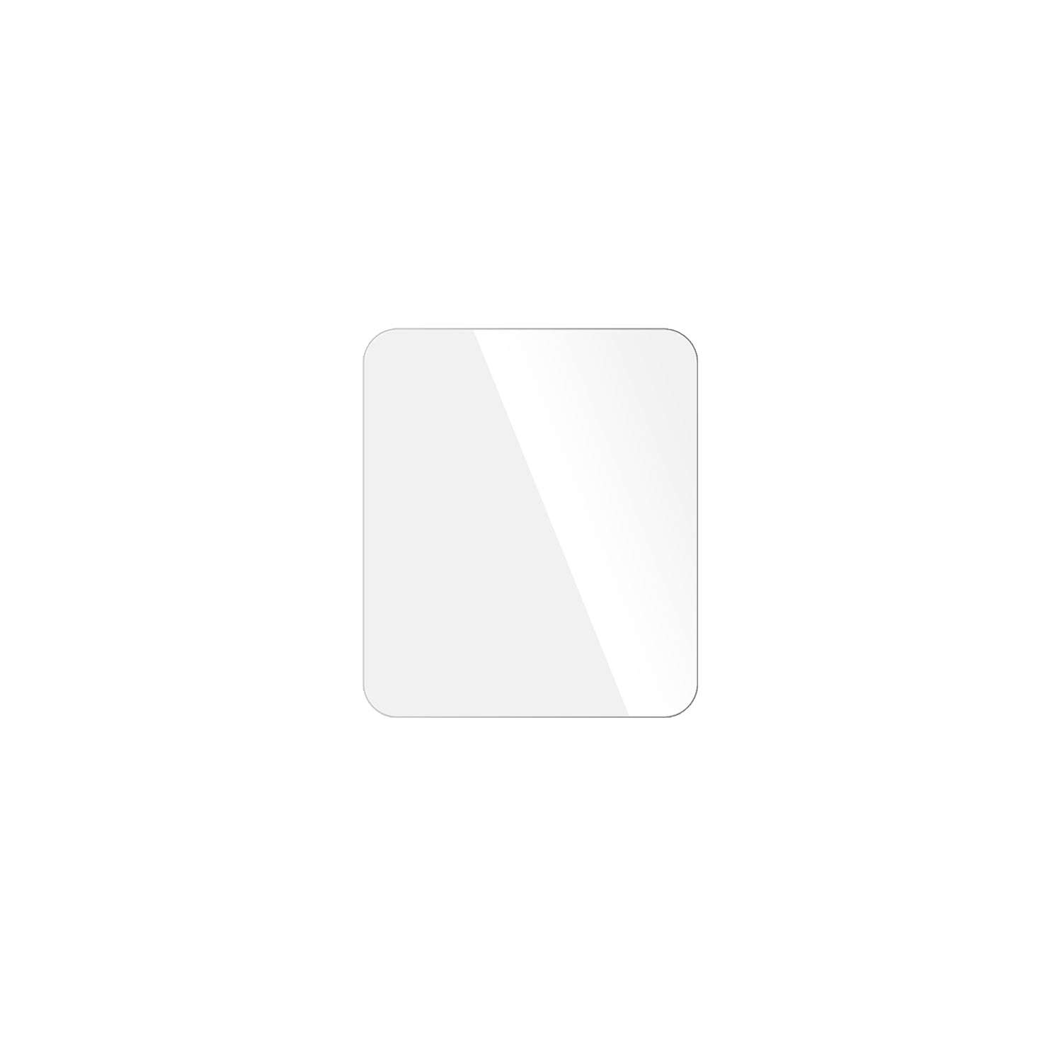dipos Displayschutz für Pebble 2, transparente Oberfläche, geringe Dicke und perfekte Passform