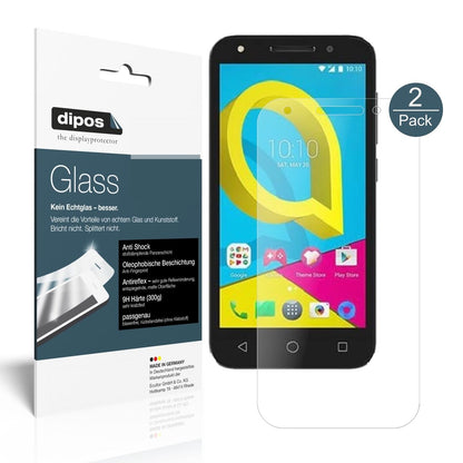 1x 9H Matte Screen Protector for Alcatel U5 Tempered Glass