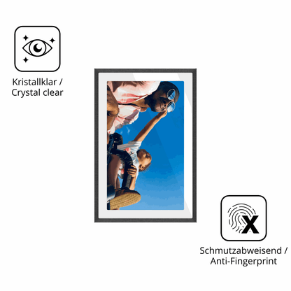 2x Screen Protector for pexar 11 Zoll Digitaler Bilderrahmen Flexible Glass 9H
