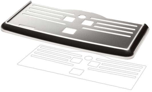 Matte Displayschutzfolie von dipos passend für Philips EP5330/10 Tropfblech, 9H kratzfest und blasenfrei montiert