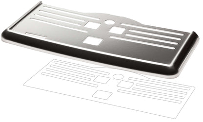 Klare Displayschutzfolie von dipos passend für Philips EP5345/10 Tropfblech, 9H kratzfest und blasenfrei montiert