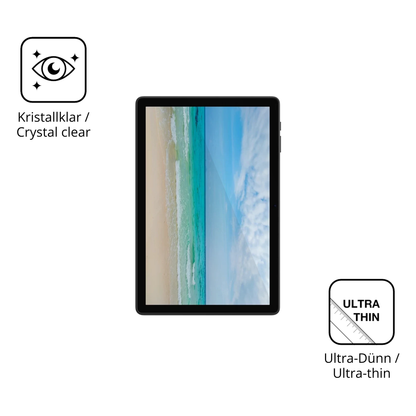 Dünne und klare Folie passend zugeschnitten für Philips T7305