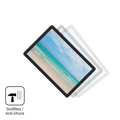 Schutz gegen Kratzer auf dem Philips T7305 Glas durch Schlüssel, Stöße gegen die Tischkante oder Stürze