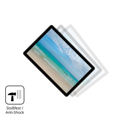 Schutz gegen Kratzer auf dem Philips T7305 Glas durch Schlüssel, Stöße gegen die Tischkante oder Stürze