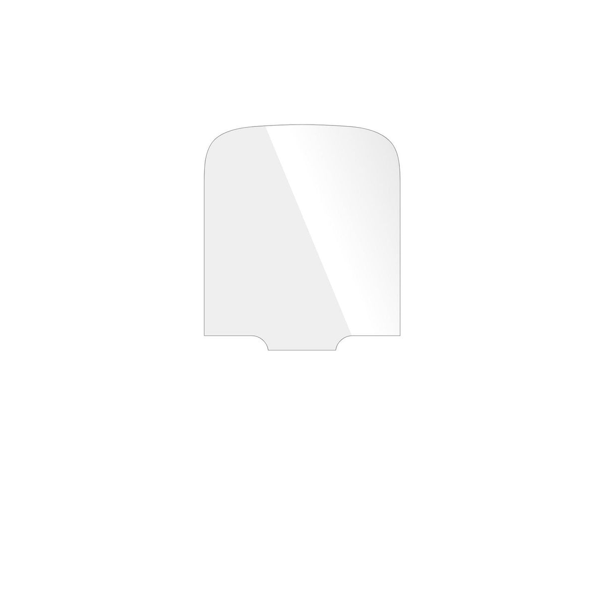 dipos Displayschutz für PINHUI X85, transparente Oberfläche, geringe Dicke und perfekte Passform