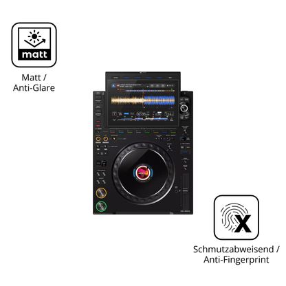 Dünne und entspiegelnde Folie passend zugeschnitten für Pioneer CDJ 3000X