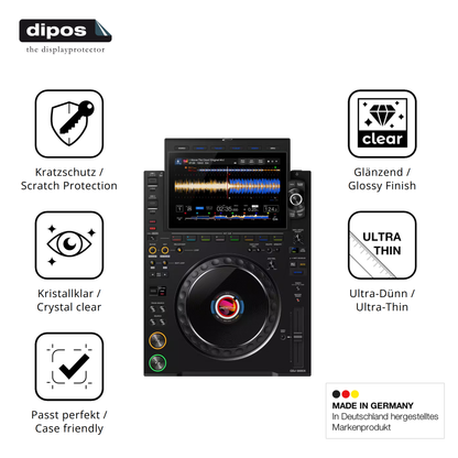 Displayschutz hergestellt in Deutschland, höchste Qualität made in Germany