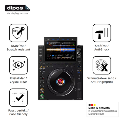 Displayschutz hergestellt in Deutschland, höchste Qualität made in Germany