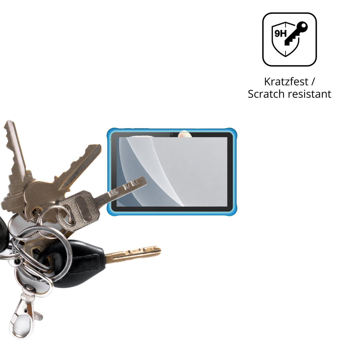 dipos Displayschutz für PIXGOOD M323, mattierte Oberfläche, robuste Festigkeit und perfekte Passform
