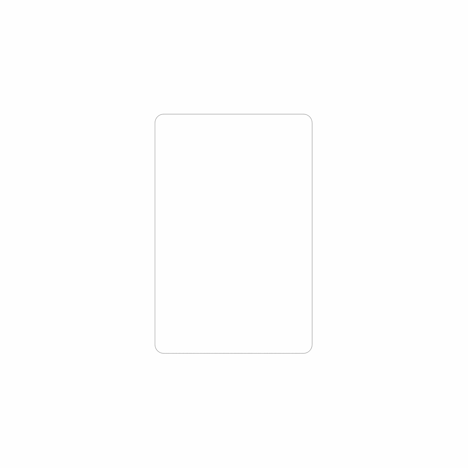 dipos Displayschutz für Pockam P10 Kid, mattierte Oberfläche, geringe Dicke und perfekte Passform