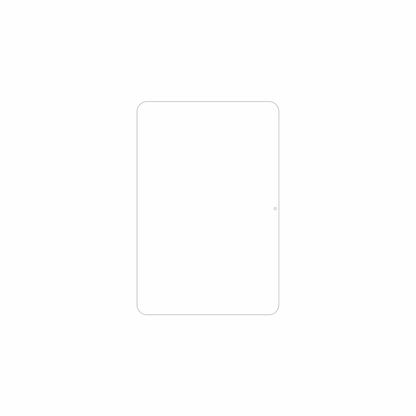 dipos Displayschutz für POCO Pad C1, mattierte Oberfläche, geringe Dicke und perfekte Passform