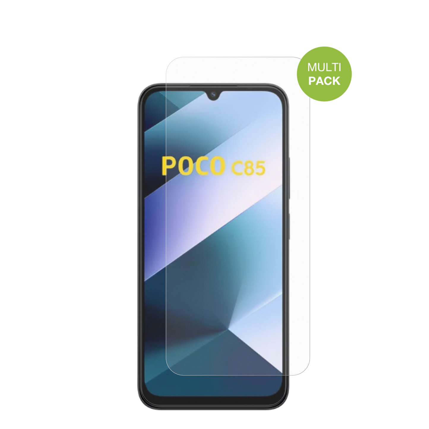 4x Schutzfolie matt für Poco C85 Display-Schutzfolie
