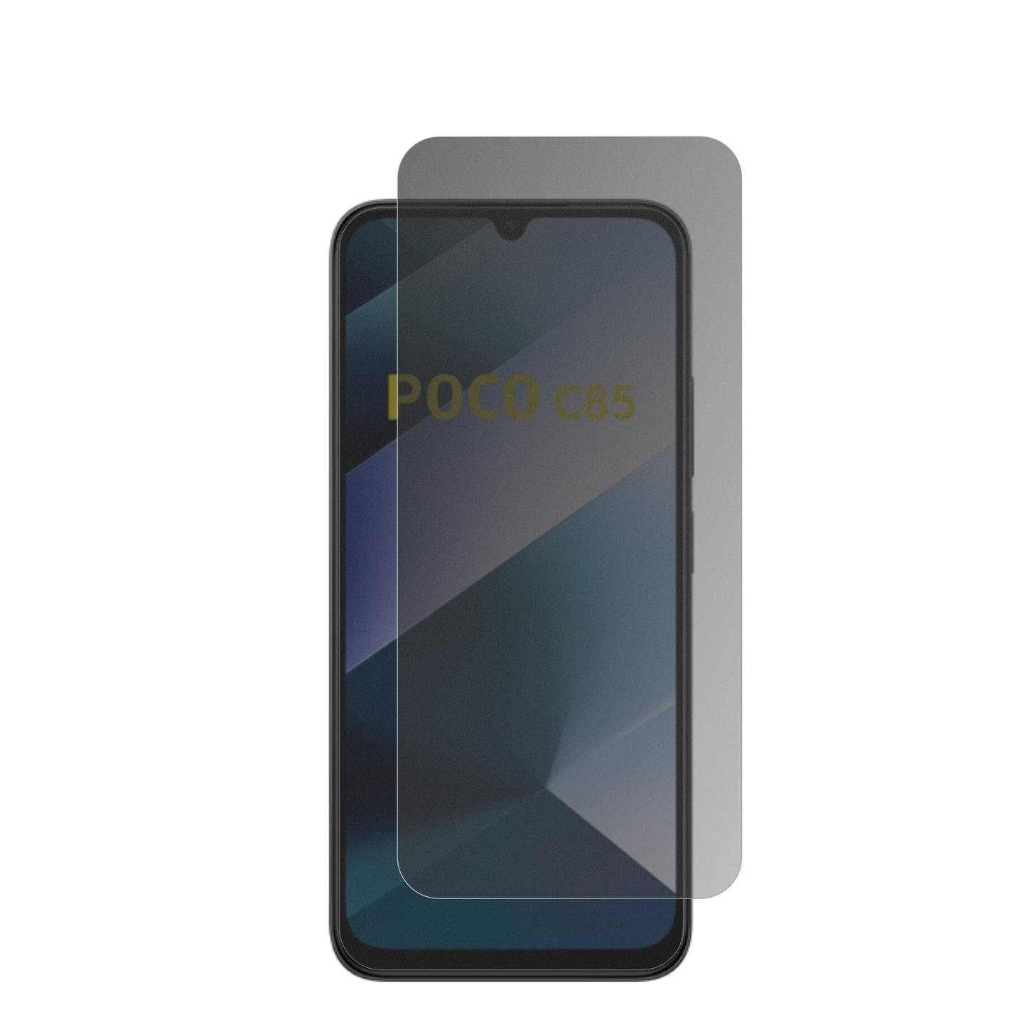 Blickschutzfolie für Poco C85 matt Schutzfolie Privacy