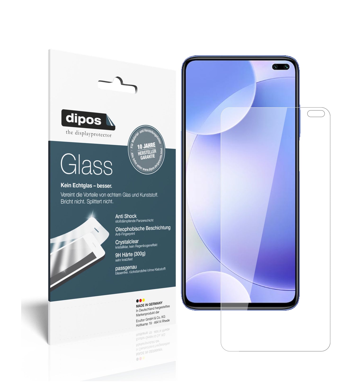 Perfekte Passform und ultimative Qualität: Unser 9H Panzerglas bietet Schutz für Poco-F2 Pro