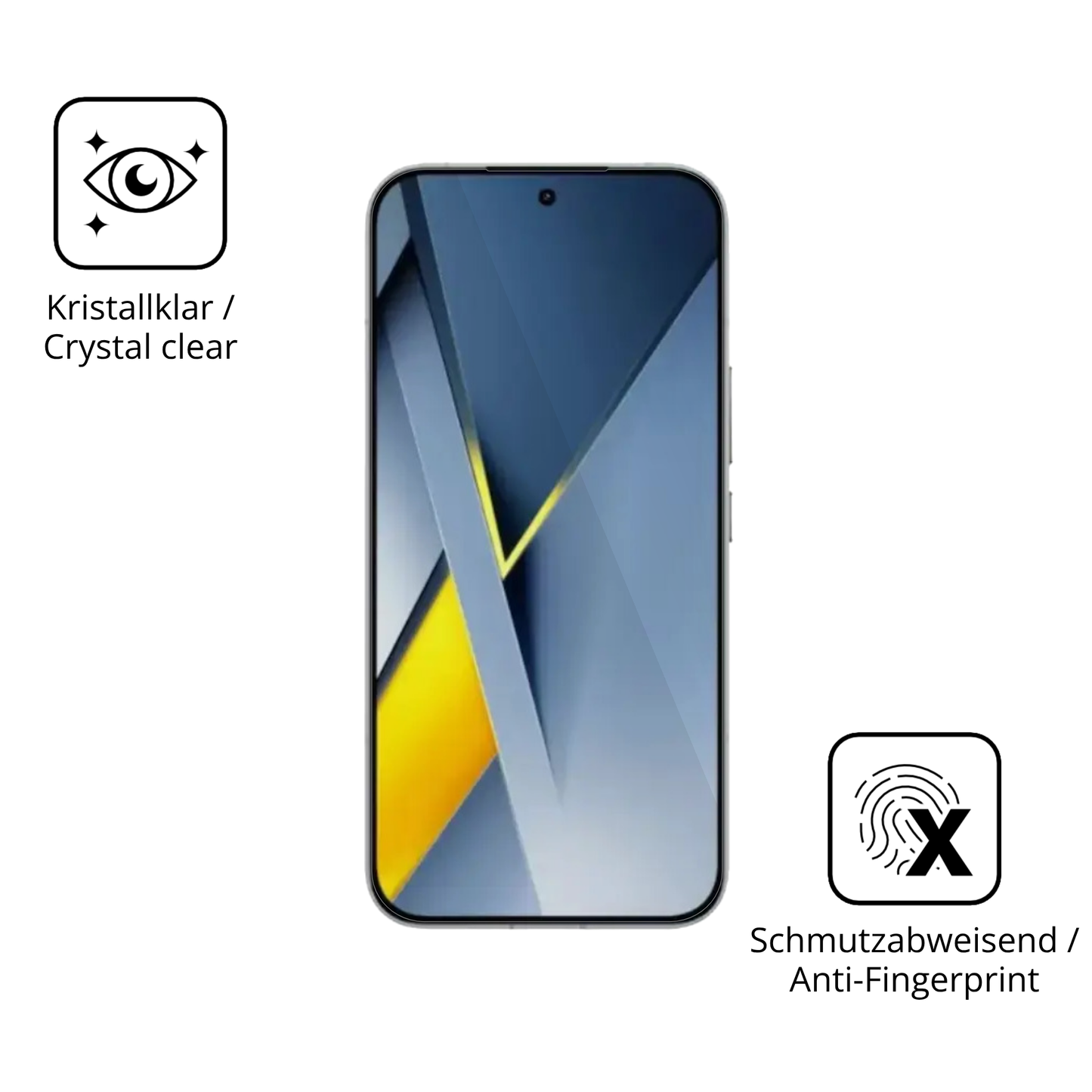 Flexible TPU-Folie passend zugeschnitten für Poco F8 Ultra, vollständige Abdeckung