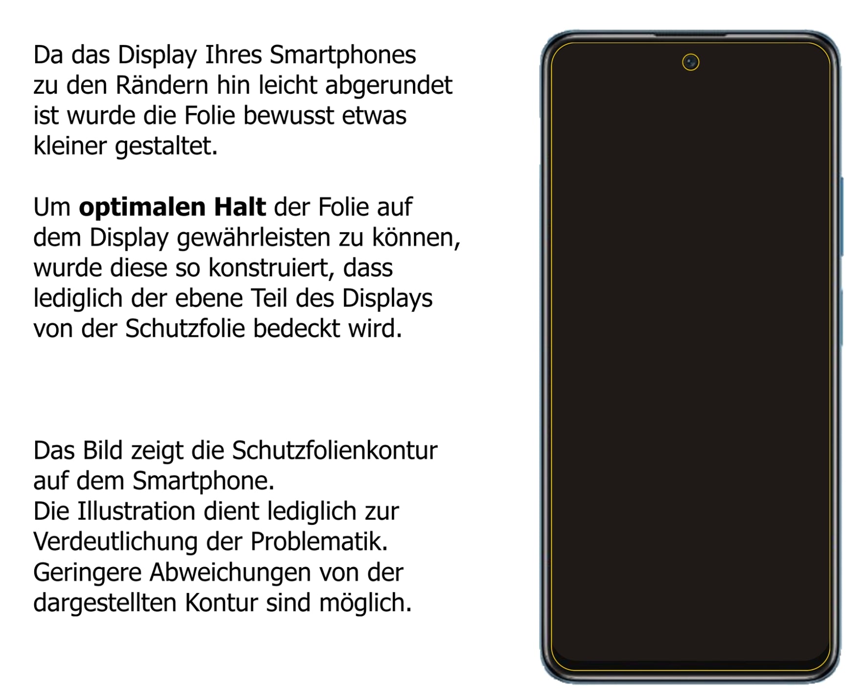 Dünne und klare Folie passend zugeschnitten für Poco M4 Pro