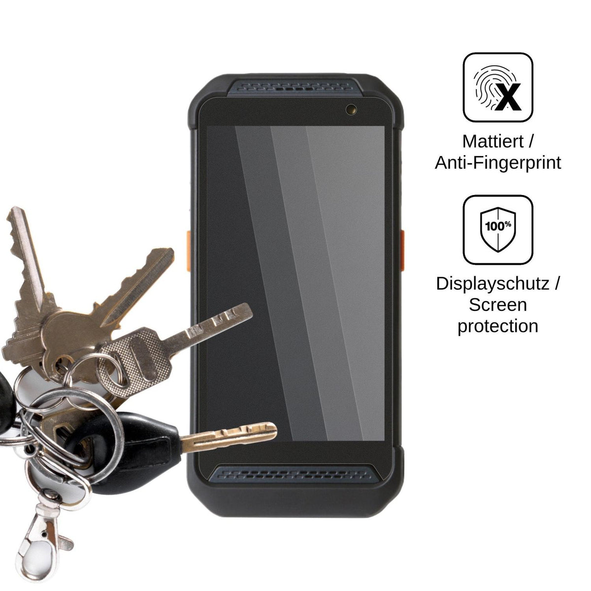 Screen Protector for Point Mobile PM86 Privacy Filter 4-Way Protection dipos