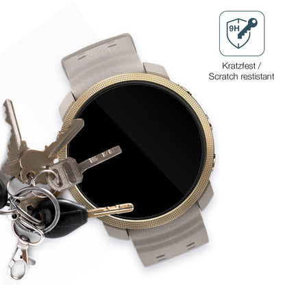 dipos Displayschutz für Polar Vantage M3, transparente Oberfläche, perfekte Passform auch für die Rundungen