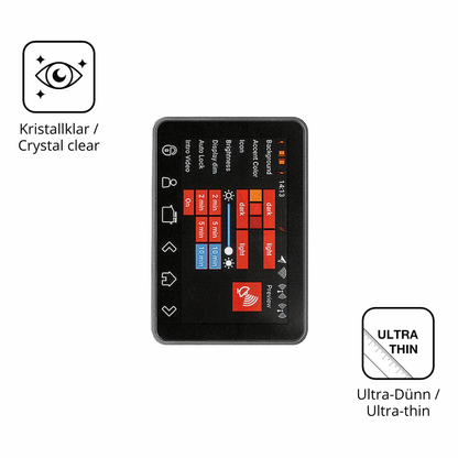 2x Screen Protector for PowerBox Systems Core Protection Crystal Clear dipos
