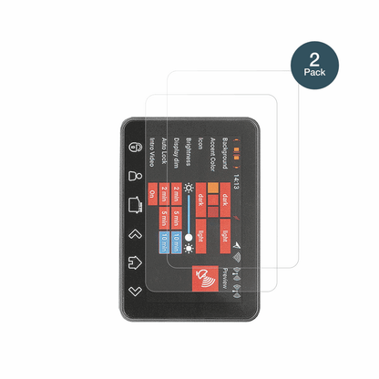2x Screen Protector for PowerBox Systems Core matte Flexible Glass 9H dipos