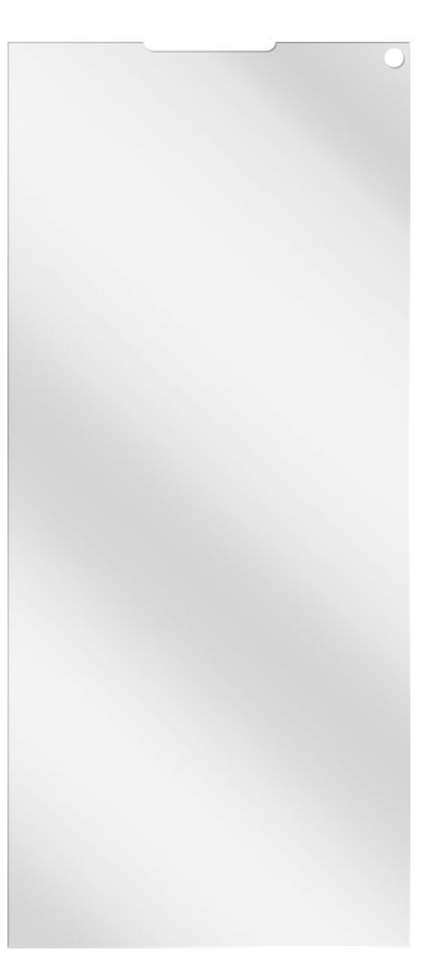 dipos Displayschutz für Priv Blackberry, transparente Oberfläche, geringe Dicke und perfekte Passform
