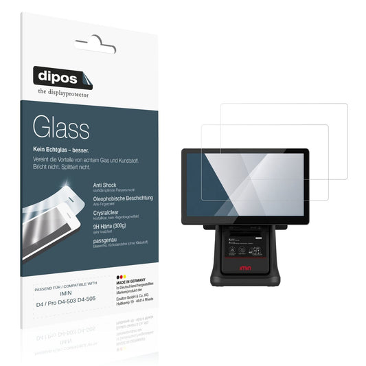 2x Screen Protector for IMIN D4 / Pro D4-503 D4-505 Flexible Glass 9H dipos