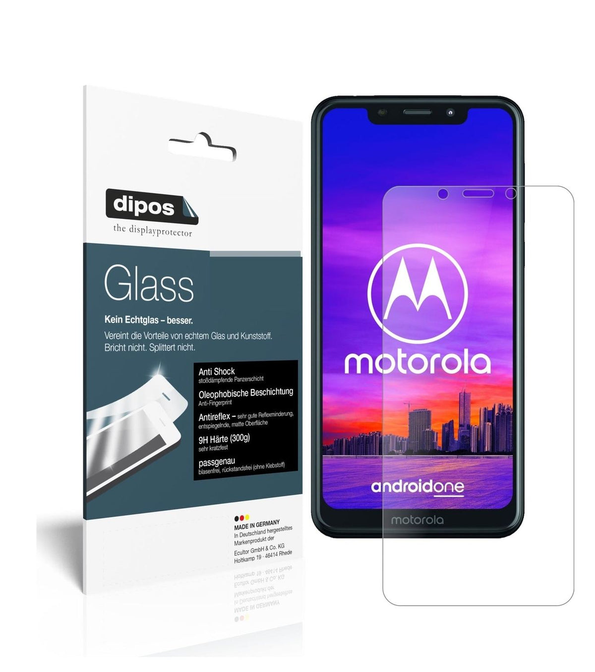 Screen Protector for I Motorola P30 Play I matte I Flexible Glass 9H dipos