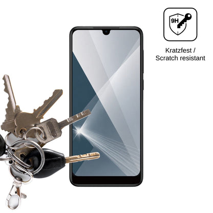2x Screen Protector for Qilive Smartphone Q3 Flexible Glass 9H dipos