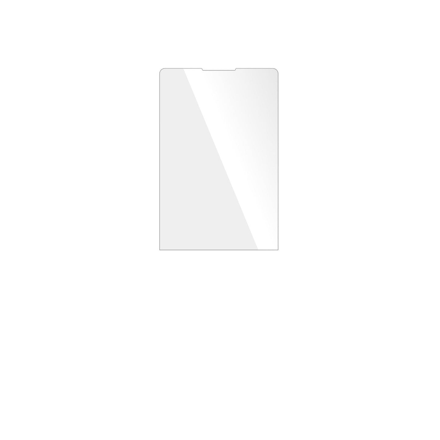 dipos Displayschutz für Qin F25, transparente Oberfläche, geringe Dicke und perfekte Passform