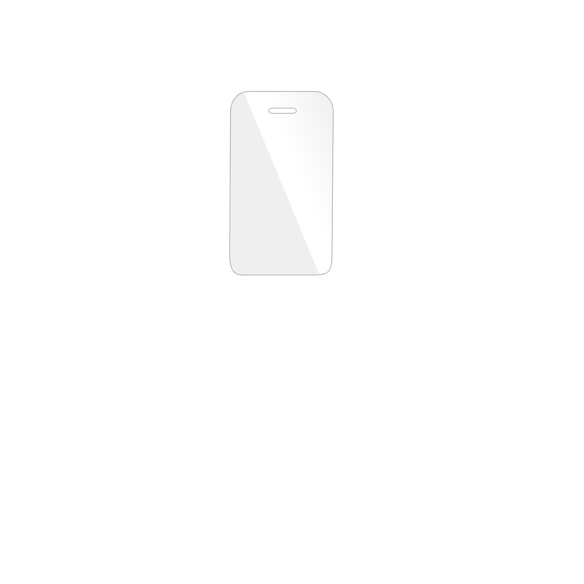 dipos Displayschutz für Qubo 4G Klapphandy, transparente Oberfläche, geringe Dicke und perfekte Passform