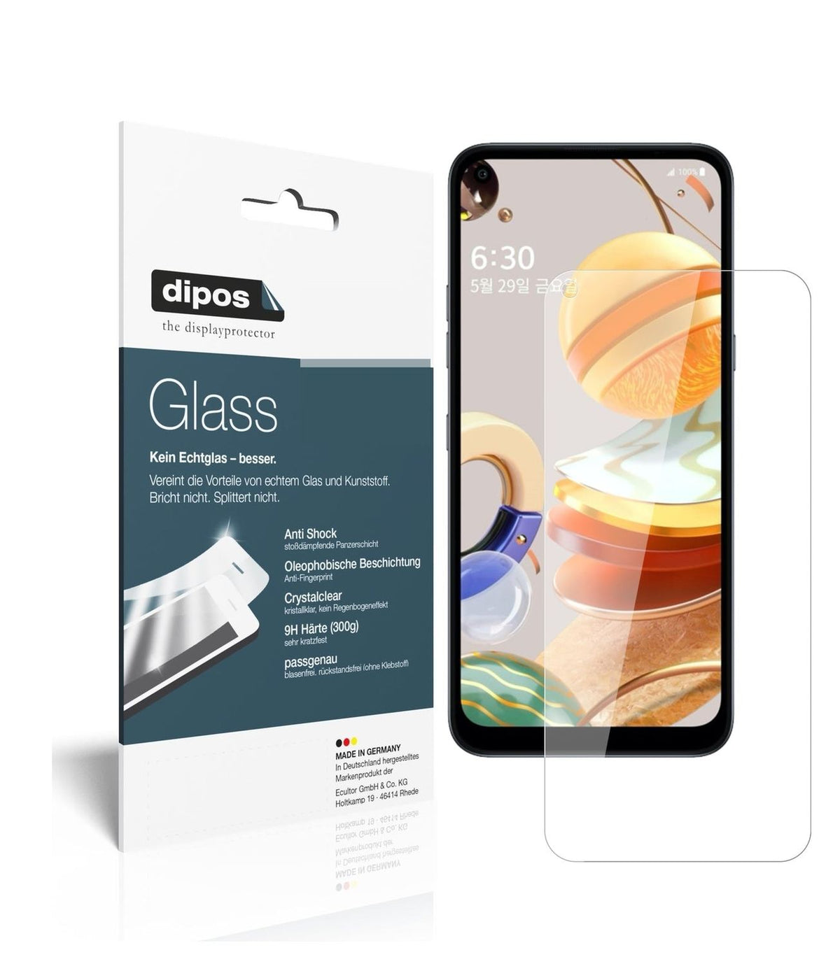 Screen Protector for LG Q61 Flexible Glass 9H dipos