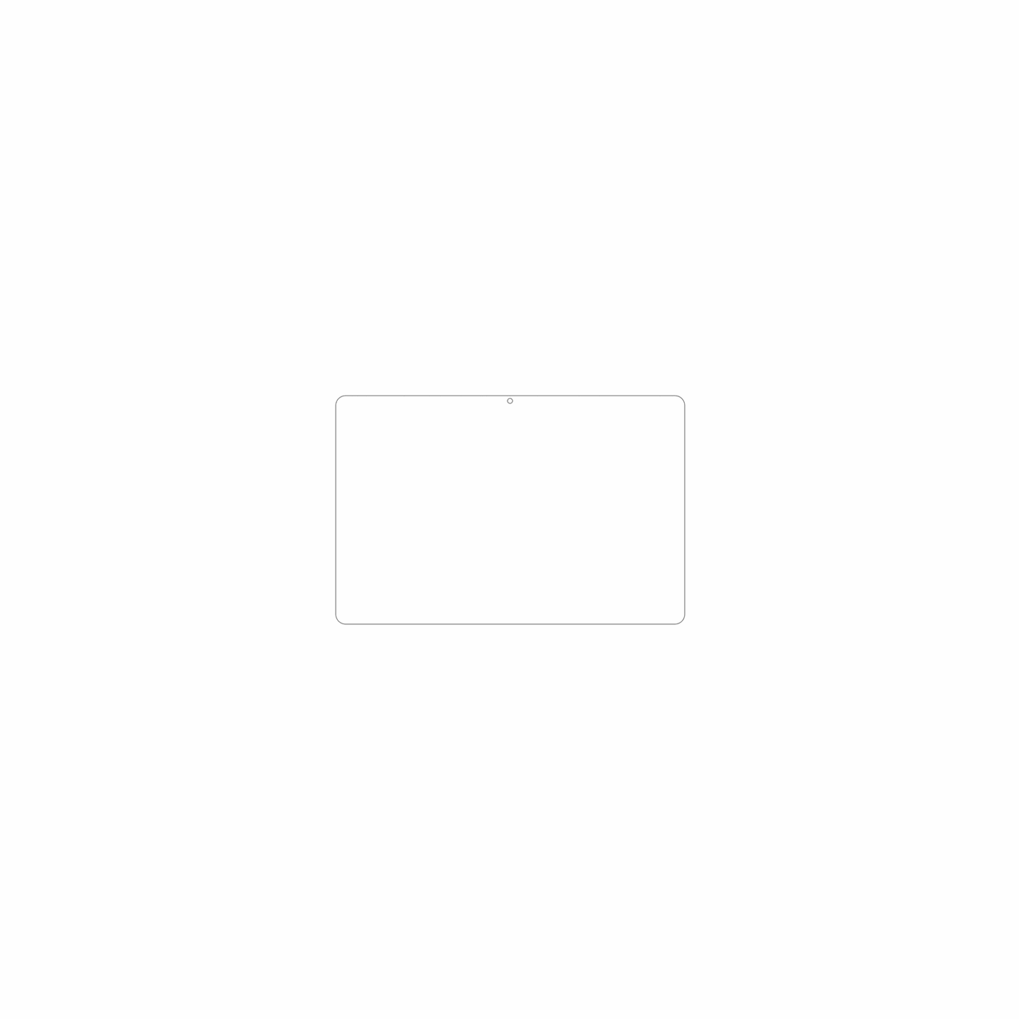 dipos Displayschutz für Raemond K70, mattierte Oberfläche, geringe Dicke und perfekte Passform