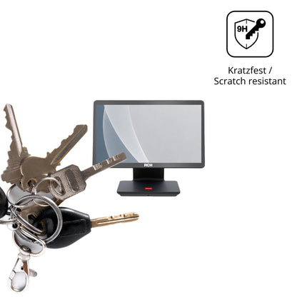 dipos Displayschutz für RCH AT15 Slim, mattierte Oberfläche, robuste Festigkeit und perfekte Passform