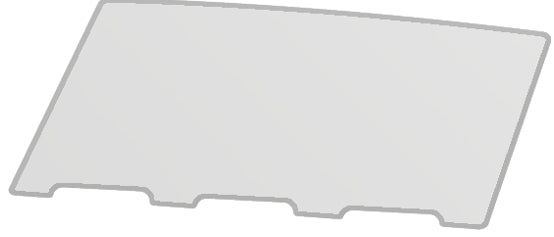 dipos Displayschutz für REA CARD T7 flex, mattierte Oberfläche, geringe Dicke und perfekte Passform
