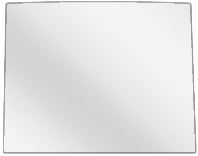 dipos Displayschutz für REA CARD T8 flex Terminal, transparente Oberfläche, geringe Dicke und perfekte Passform