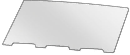 dipos Displayschutz für REA CARD T7 flex, transparente Oberfläche, geringe Dicke und perfekte Passform