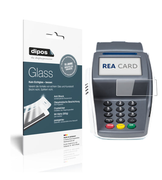 Perfekte Passform und ultimative Qualität: Unser 9H Panzerglas bietet Schutz für REA CARD-T7 pro