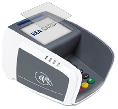 REA CARDT7 pro touch mit aufgebrachter dipos Displayschutzfolie, die lästige Fingerabdrücke minimiert