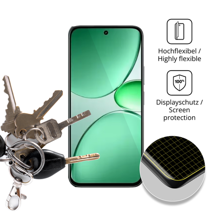 dipos Displayschutz für realmec85 5g, transparente Oberfläche, geringe Dicke und perfekte Passform
