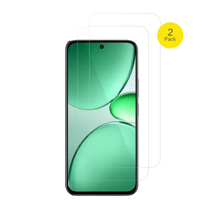 realmec85 5g mit aufgebrachter dipos Displayschutzfolie, glasklare Darstellung ohne Einschränkungen