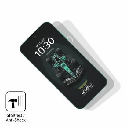 Schutz gegen Kratzer auf dem realmegt8 pro aston martin Glas durch Schlüssel, Stöße gegen die Tischkante oder Stürze