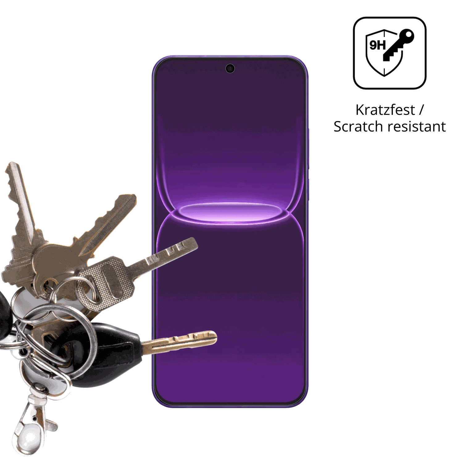 dipos Displayschutz für Realme Neo8, mattierte Oberfläche, robuste Festigkeit und perfekte Passform