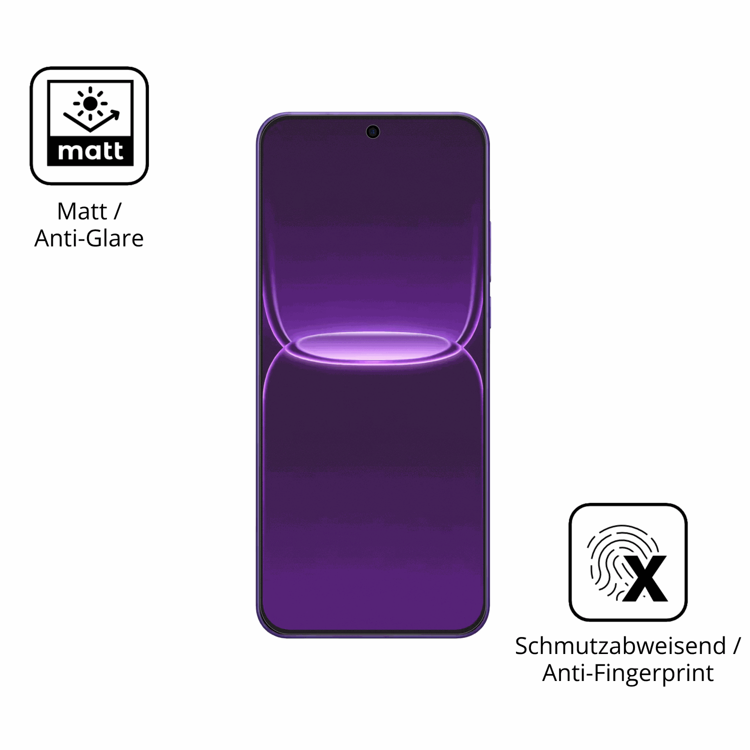 9H Hartbeschichtete, flexible Folie passend zugeschnitten für Realme Neo8