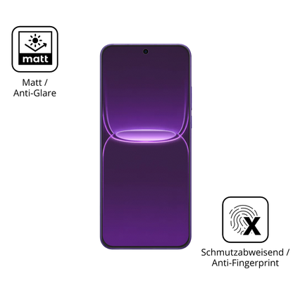 9H Hartbeschichtete, flexible Folie passend zugeschnitten für Realme Neo8