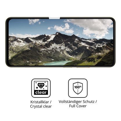 Dünne und klare Folie passend zugeschnitten für Realme Note 70