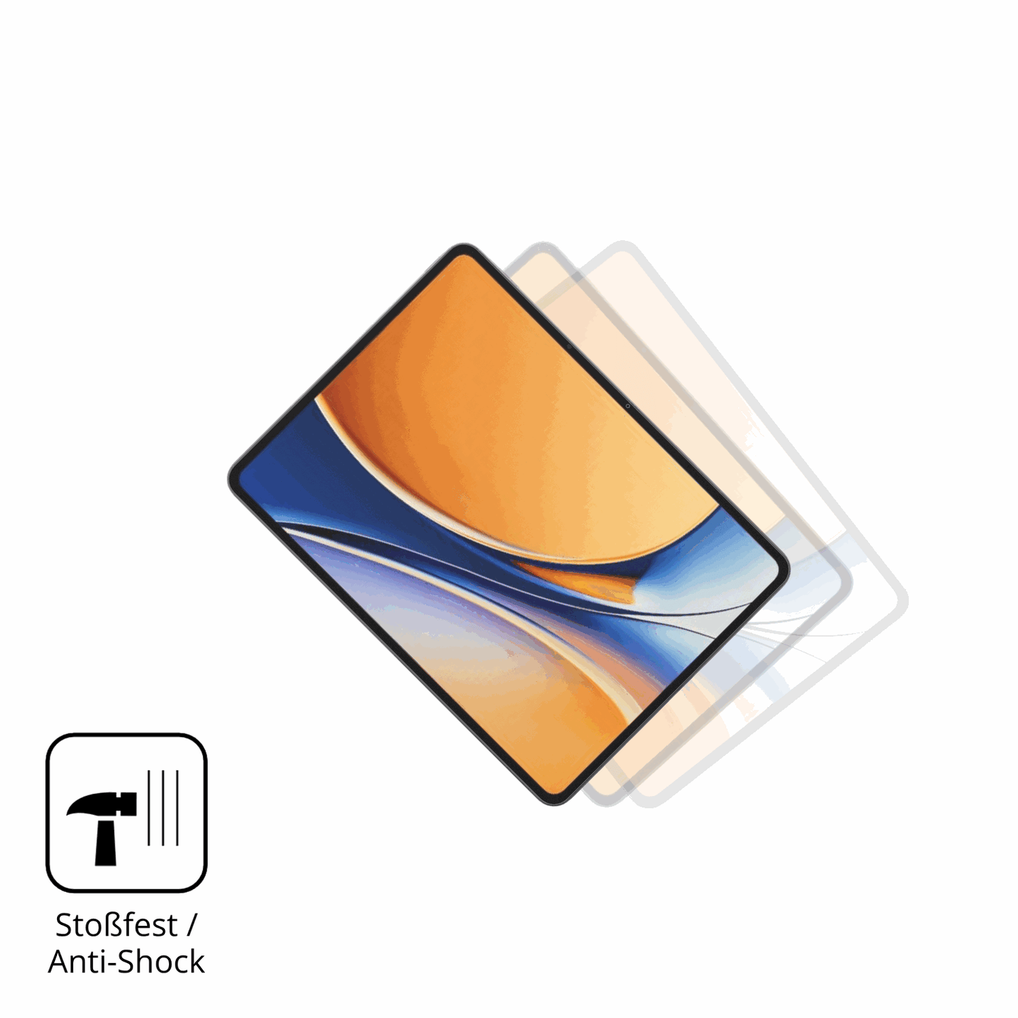 2x Screen Protector for Realme Pad 3 matte Flexible Glass 9H dipos