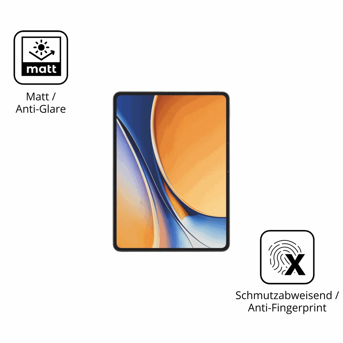 2x Screen Protector for Realme Pad 3 matte Flexible Glass 9H dipos